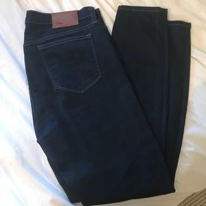 J. Crew Cigarette Classic Dark Wash Skinny Jeans